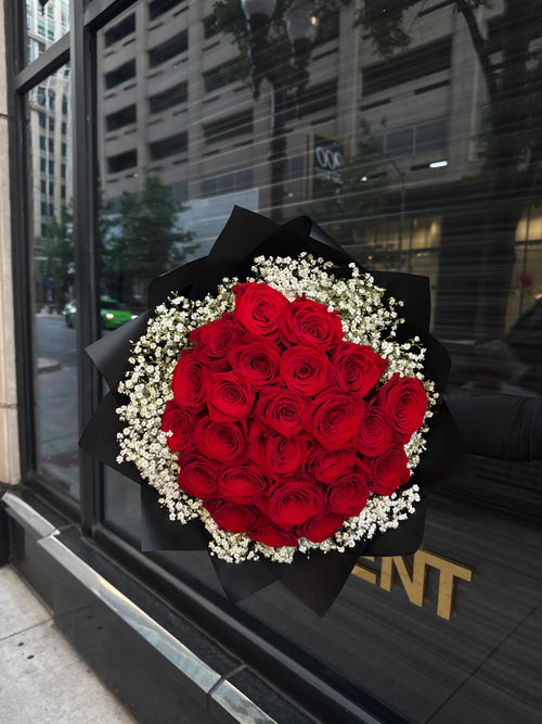 Red & Tender Rose Bouquet