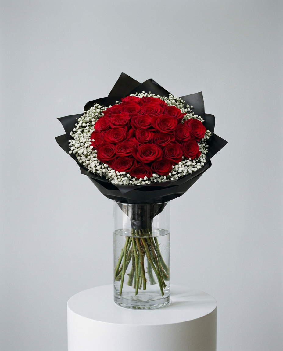 Red & Tender Rose Bouquet