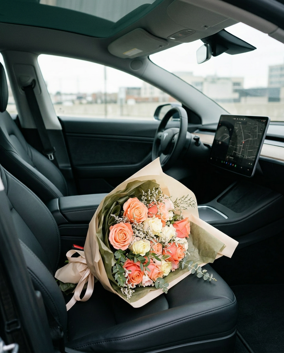 Peach Rose Mix Bouquet