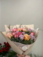 Colorful Rose Garden Bouquet