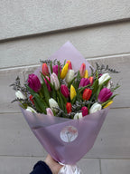 Color Bloom Tulips tulip arrangement by Gold Coast Flowers in Chicago