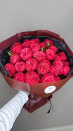 Scarlet Symphony Piano Roses