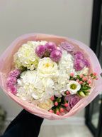 Hydrangea & Rose Garden Bouquet