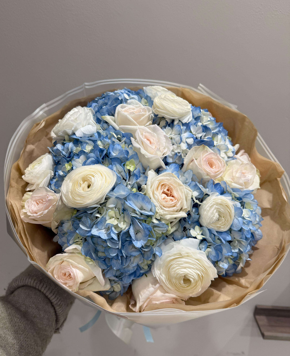 Blue Elegance Bouquet flower bouquet by Gold Coast Flowers in Chicago