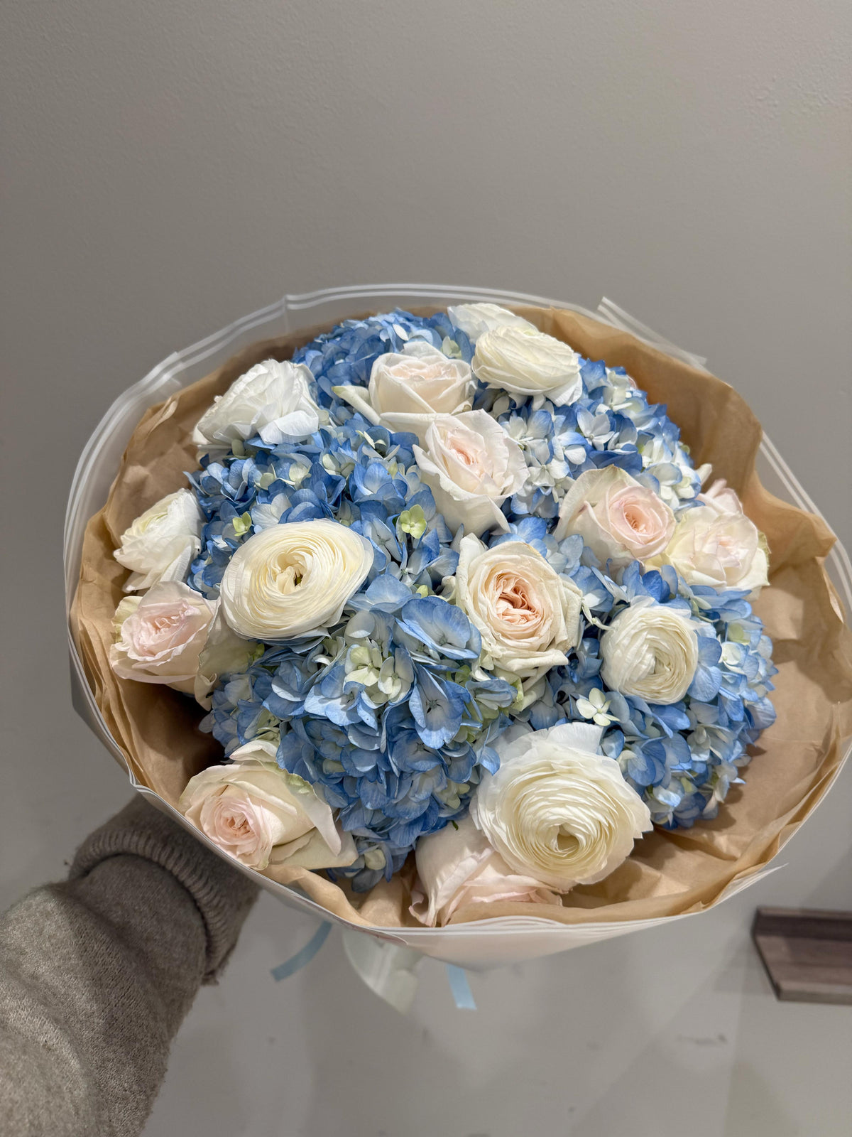 Blue Elegance Bouquet flower bouquet by Gold Coast Flowers in Chicago