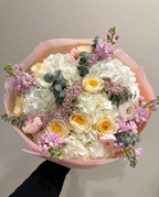 Pearl Garden Hydrangea Bouquet