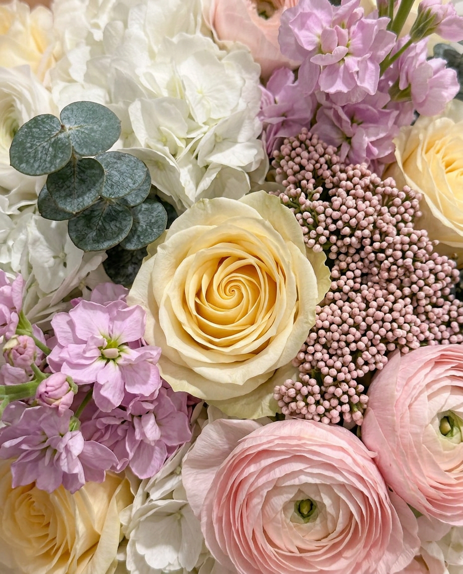 Pearl Garden Hydrangea Bouquet