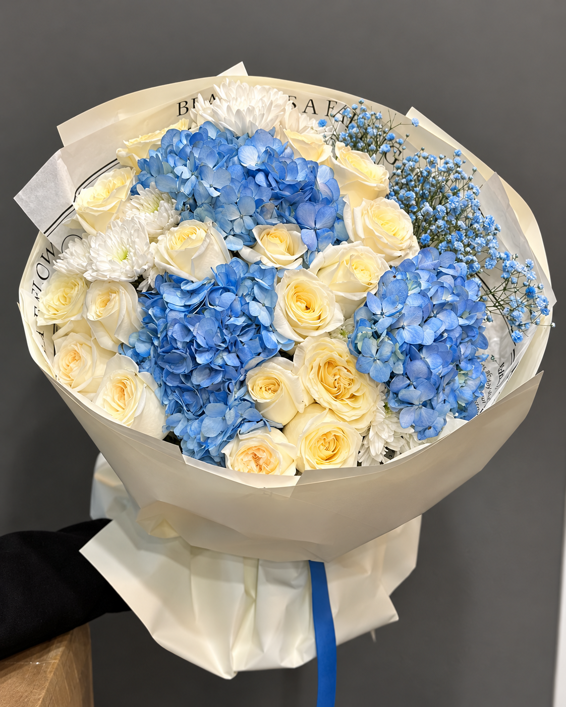 Blushing Beauty Hydrangea Bouquet