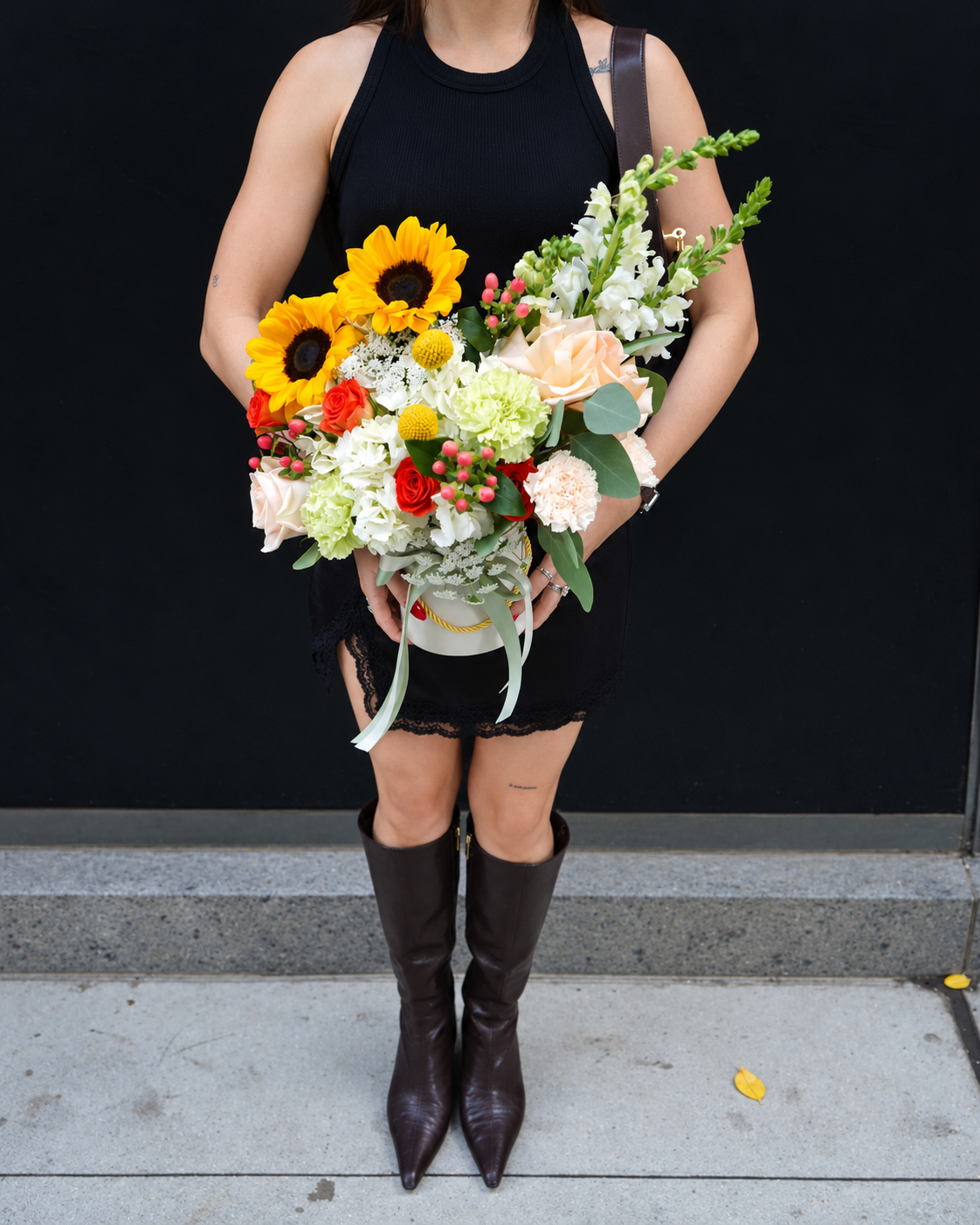Sunflower & Seasonal Flower Bouquet