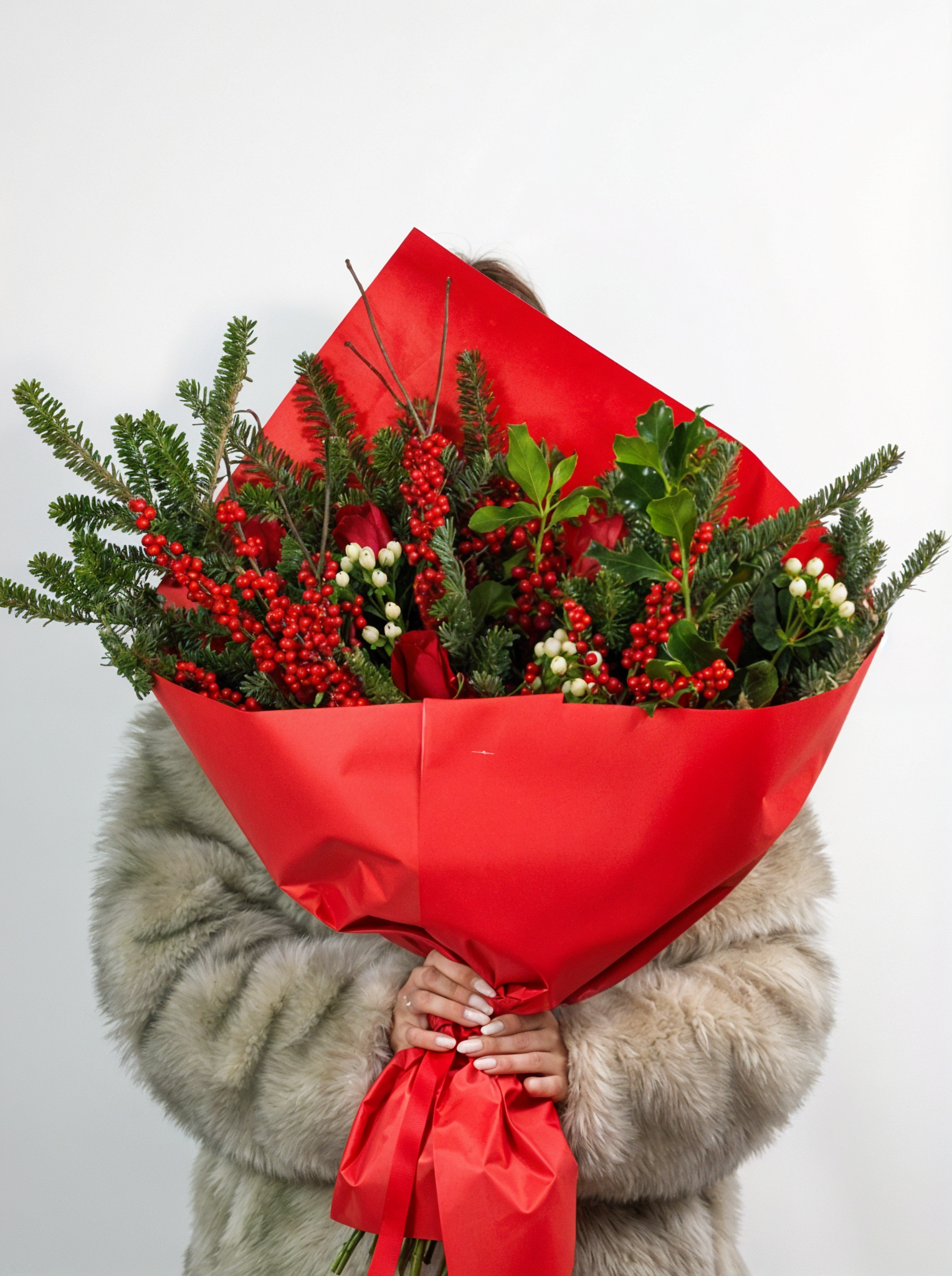 Nordic Winter Greenery Bouquet