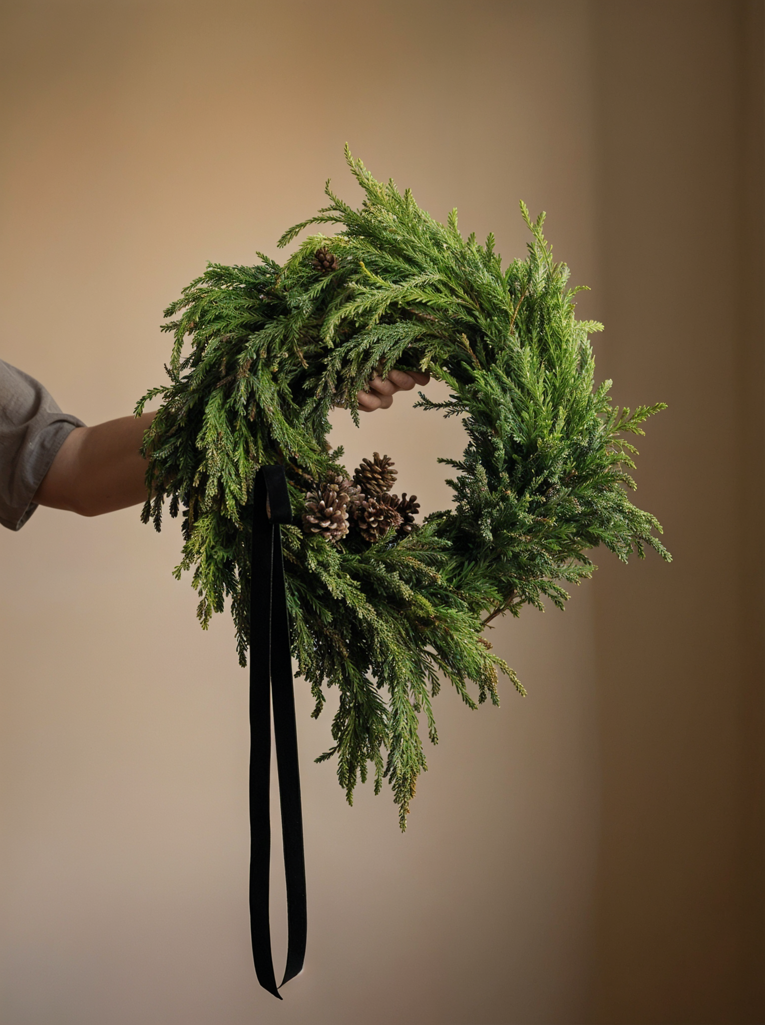 Evergreen Silence Wreath