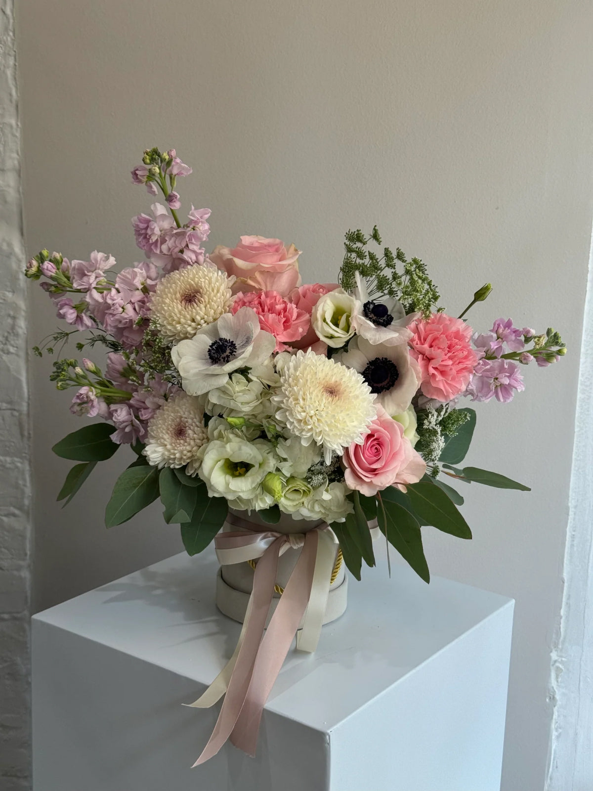 Blush Elegance Bouquet Box