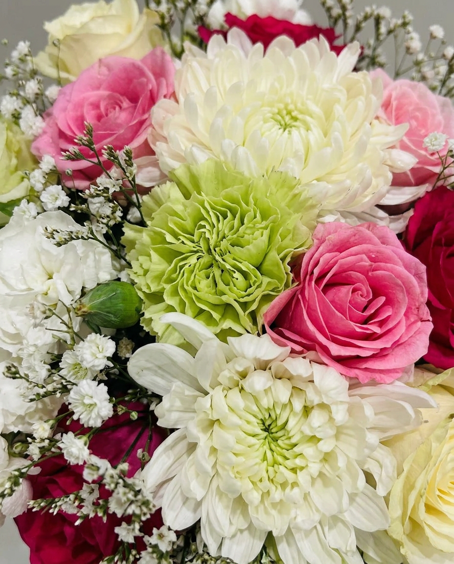 Sweet Garden Vase Arrangement