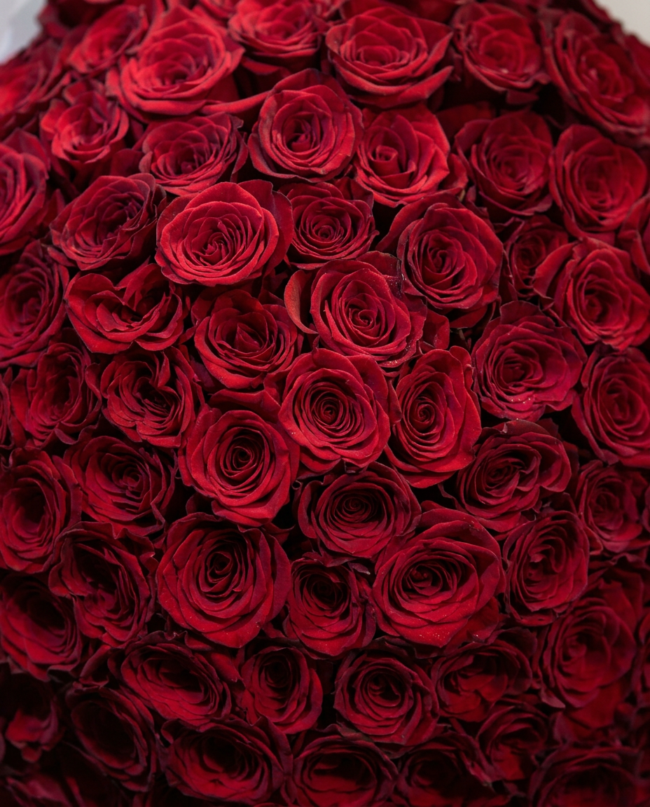 101 Long Stem Red Roses Arrangement