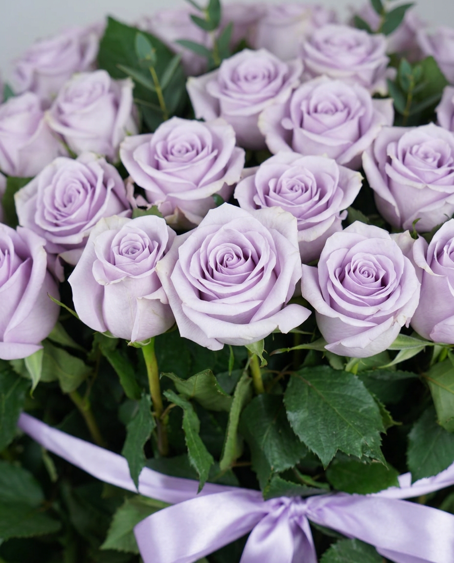 Ocean Dream Lavender Rose Basket