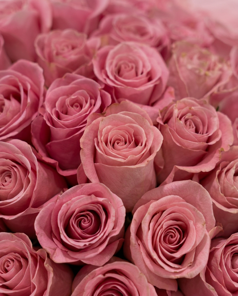 50 Pink Roses Luxury Bouquet