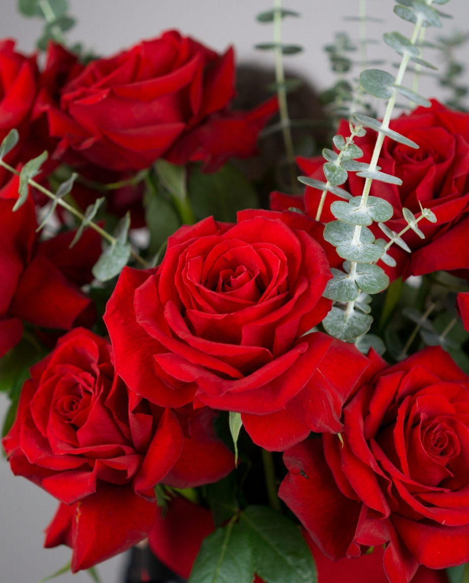 French Style Rose Box Arrangement